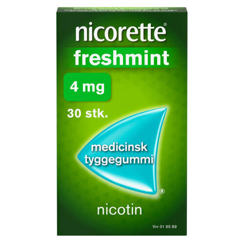 Køb NICORETTE FRESHMIN.MED TYG 4MG online hos apotekeren.dk