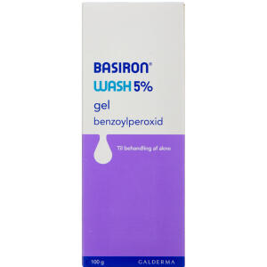 Køb Basiron wash gel 5% mod akne 100 g. online hos apotekeren.dk