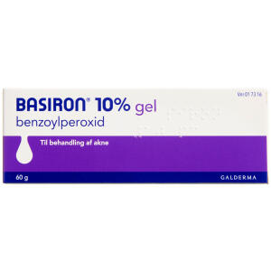 Køb Basiron gel 10% mod akne 60 g.  online hos apotekeren.dk