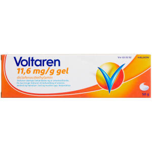 Køb Voltaren gel 11,6 mg/g, 50 g online hos apotekeren.dk