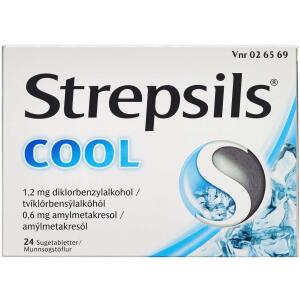 Køb Strepsils Cool Sugetablet, 24 stk.  online hos apotekeren.dk