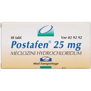 Køb POSTAFEN TABL 25 MG online hos apotekeren.dk