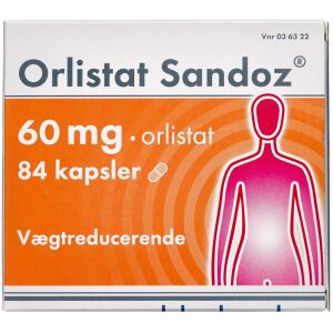 Køb ORLISTAT KAPS 60 MG (SANDOZ) online hos apotekeren.dk