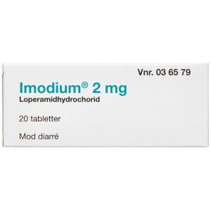 Køb IMODIUM TABL 2 MG online hos apotekeren.dk