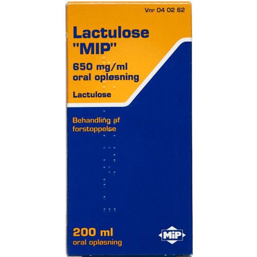 Køb LACTULOSE OR.OPL 650 MG/ML MIP online hos apotekeren.dk