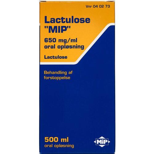 Køb LACTULOSE OR.OPL 650 MG/ML MIP online hos apotekeren.dk