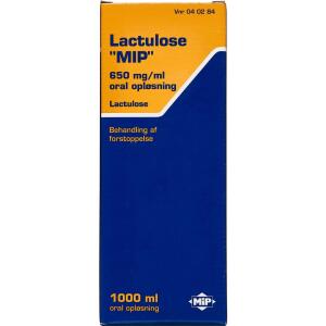 Køb LACTULOSE OR.OPL 650 MG/ML MIP online hos apotekeren.dk