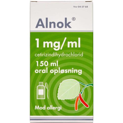 Køb ALNOK ORAL OPL 1 MG/ML online hos apotekeren.dk