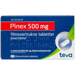 Køb PINEX TABL 500 MG online hos apotekeren.dk