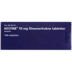 Køb KESTINE TABL 10 MG online hos apotekeren.dk