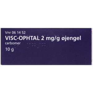 Køb VISC-OPHTAL ØJENGEL 2 MG/G online hos apotekeren.dk