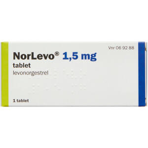 Køb NORLEVO TABL 1,5 MG (PARANOVA) online hos apotekeren.dk