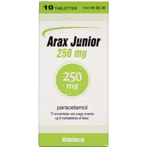 Køb ARAX JUNIOR TABL 250 MG online hos apotekeren.dk