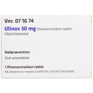 Køb ULINOX TABLET 30 MG online hos apotekeren.dk