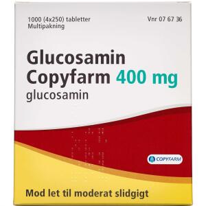 Køb GLUCOSAMIN TABL 400 MG (COPYF online hos apotekeren.dk