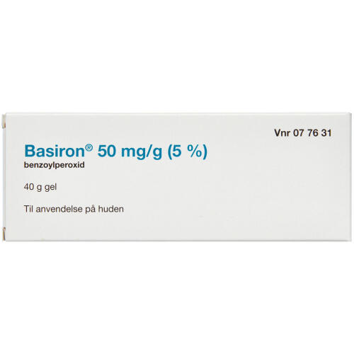 Køb BASIRON GEL 50 MG/G online hos apotekeren.dk