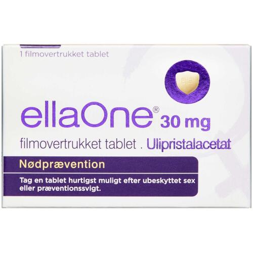 Køb ELLAONE TABL 30 MG online hos apotekeren.dk