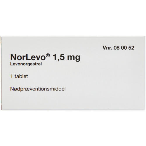 Køb NORLEVO TABL 1,5 MG (2CARE4) online hos apotekeren.dk