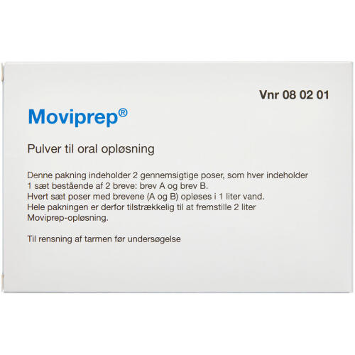 Køb MOVIPREP PULV T.ORAL OPL (2CAR online hos apotekeren.dk