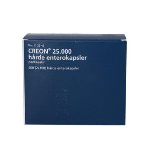 Køb CREON LIPASE 25.000 EP-ENT online hos apotekeren.dk