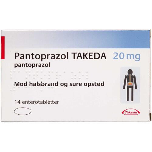 Køb PANTOPRAZOL ENTTABL 20 MG (TA online hos apotekeren.dk