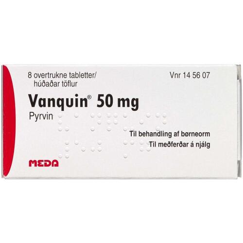 Køb VANQUIN TABL 50 MG online hos apotekeren.dk