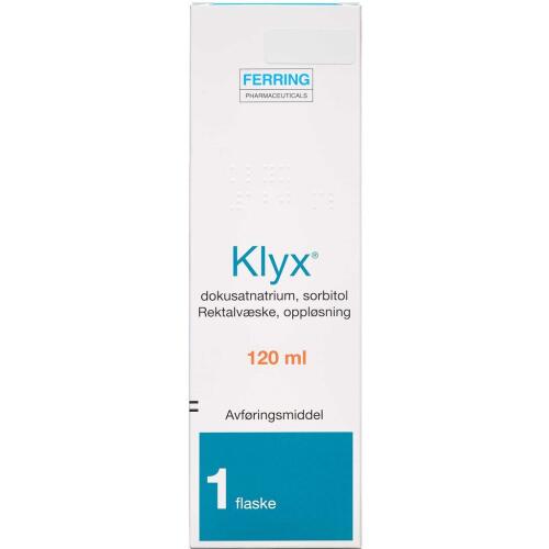 Køb KLYX REKVÆS.OPL 1+250MG/ML(ORI online hos apotekeren.dk