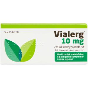 Køb VIALERG TABL 10 MG online hos apotekeren.dk