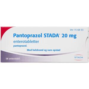 Køb PANTOPRAZOL ENTTABL 20 MG (STA online hos apotekeren.dk