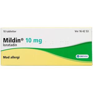 Køb MILDIN TABL 10 MG online hos apotekeren.dk