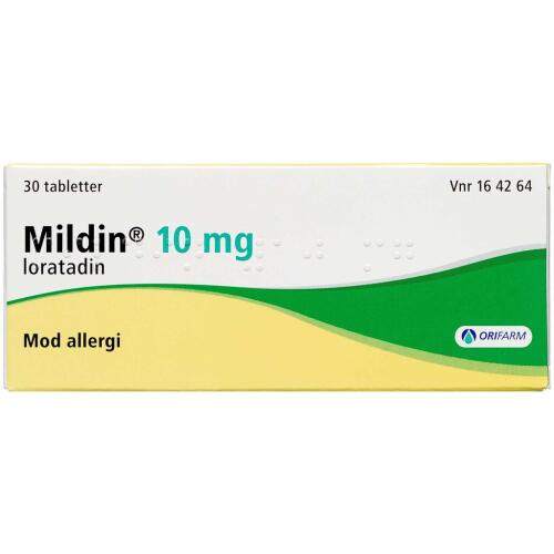 Køb MILDIN TABL 10 MG online hos apotekeren.dk