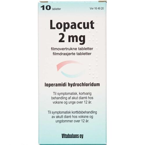 Køb LOPACUT TABL 2 MG online hos apotekeren.dk