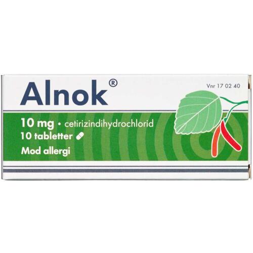 Køb ALNOK TABL 10 MG online hos apotekeren.dk