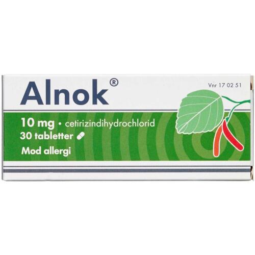Køb Alnok Tabletter 10 mg 30 stk. online hos apotekeren.dk