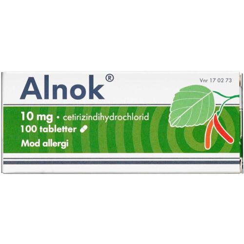 Køb Alnok Tabletter 10 mg 100 stk. online hos apotekeren.dk