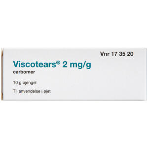 Køb VISCOTEARS ØJENGEL 2MG/G online hos apotekeren.dk