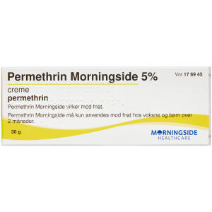 Køb PERMETHRIN MORNINGSIDE CR. 5% online hos apotekeren.dk