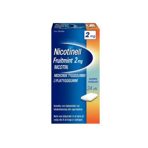 Køb NICOTINELL FRUITMINT 2 MG online hos apotekeren.dk