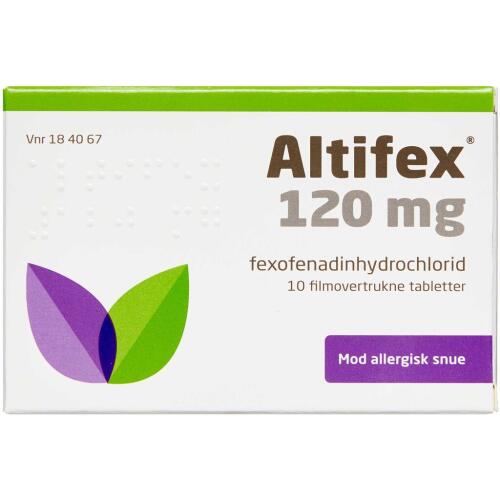 Køb ALTIFEX TABL 120 MG (ORIFARM) online hos apotekeren.dk