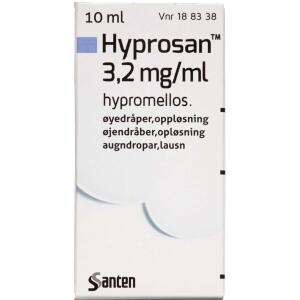 Køb HYPROSAN ØJENDRÅBER 3,2 MG/ML online hos apotekeren.dk