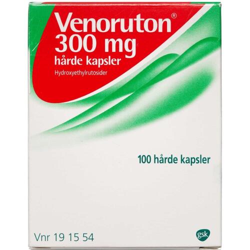 Køb VENORUTON KAPSLER 300 MG online hos apotekeren.dk