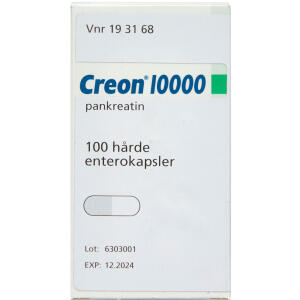 Køb CREON LIPASE 10.000 EP-E ENT online hos apotekeren.dk