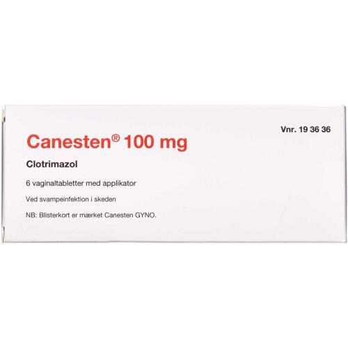 Køb CANESTEN VAGINALTABL 100MG(2C online hos apotekeren.dk