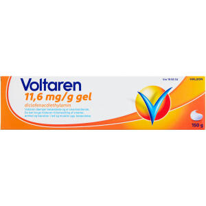 Køb Voltaren gel 11,6 mg/g, 150 g online hos apotekeren.dk