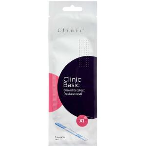 Køb Clinic Basic graviditetstest 1 stk. online hos apotekeren.dk