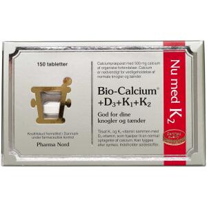 Køb Bio-Calcium + D3 + K1 + K2 150 stk. online hos apotekeren.dk