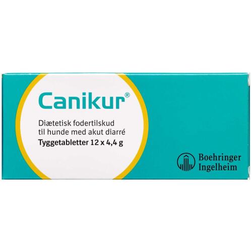 Køb Canikur Tyggetabletter 4,4 g 12 stk. online hos apotekeren.dk