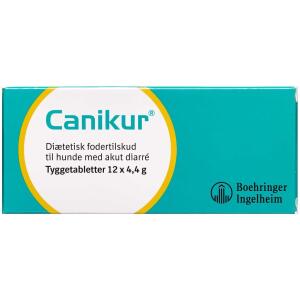Køb Canikur Tyggetabletter 4,4 g 12 stk. online hos apotekeren.dk