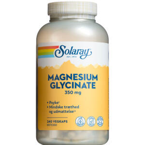 Køb Solaray Magnesium Glycinate 240 stk. online hos apotekeren.dk