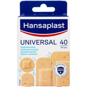 Køb Hansaplast Universal Strips Plaster 40 stk. online hos apotekeren.dk